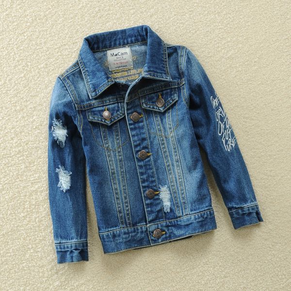 spring and fall outwear for boys and girls denim jacket coat children's clothing cotton kids clothes jean coat baby clothes, Blue;gray
spring and fall outwear for boys and girls denim jacket coat children's clothing cotton kids clothes jean coat baby clothes, Blue;gray