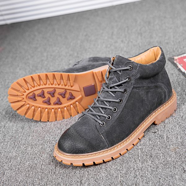 2019 men boots high lace up men shoes winter motorcycle boots comfortable tactical business tooling male, Black
2019 men boots high lace up men shoes winter motorcycle boots comfortable tactical business tooling male, Black