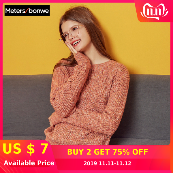 metersbonwe 2019 knitted sweater women pullovers o neck autumn winter basic women mix colour sweaters korean style loose fit, White;black
metersbonwe 2019 knitted sweater women pullovers o neck autumn winter basic women mix colour sweaters korean style loose fit, White;black