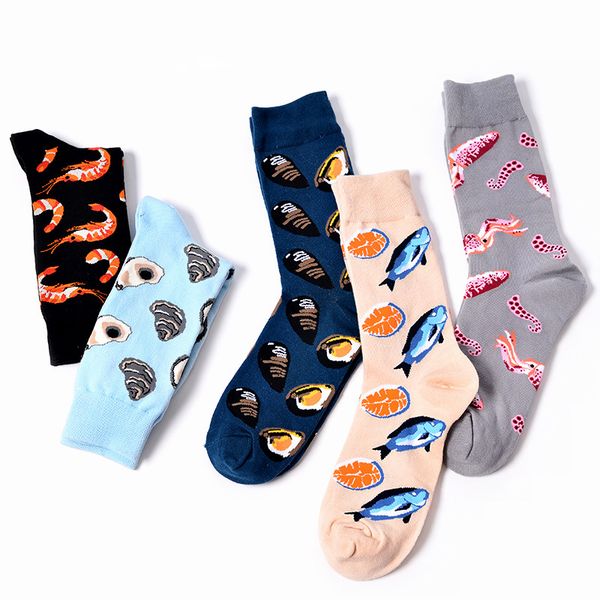 arctic shrimp oysters squid mussels ocs seafood personality men funny socks short cotton ankle couple premium happy socks, Black
arctic shrimp oysters squid mussels ocs seafood personality men funny socks short cotton ankle couple premium happy socks, Black