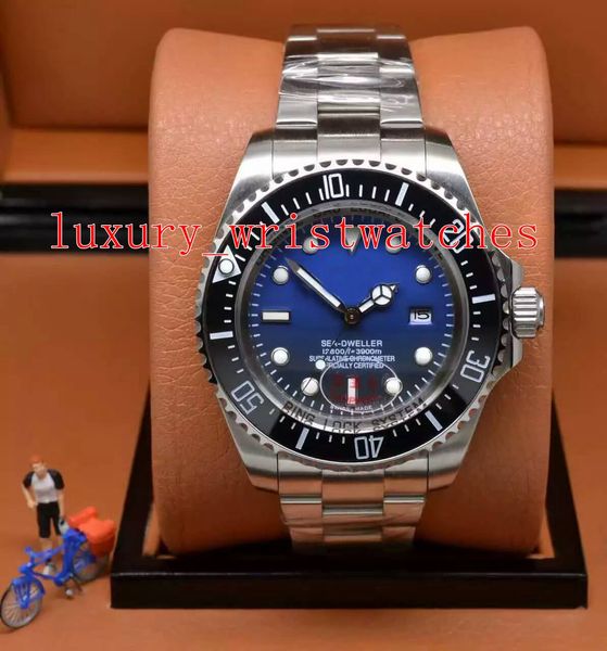 2 color wristwatch 44mm sea-dweller 116660 d-blue black ceramic 316l steel asia 2813 movement mechanical automatic mens watches, Slivery;brown
2 color wristwatch 44mm sea-dweller 116660 d-blue black ceramic 316l steel asia 2813 movement mechanical automatic mens watches, Slivery;brown