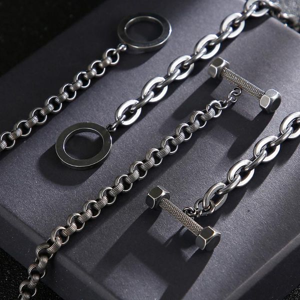 mens chain necklaces 50cm long 7/9mm wide necklace men women retro 316l stainless steel handmade jewelry accessories wholesale, Silver
mens chain necklaces 50cm long 7/9mm wide necklace men women retro 316l stainless steel handmade jewelry accessories wholesale, Silver