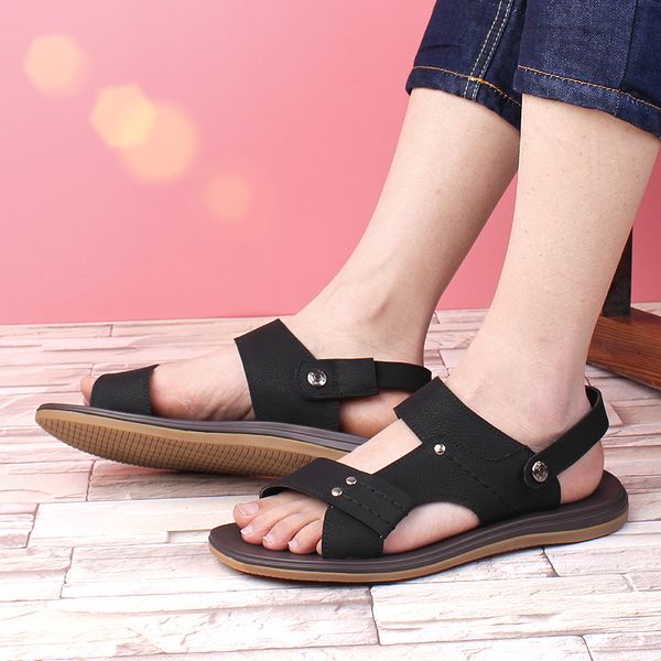 de work mens sandal hombre cuero sport size ete fashion mens safety sandals uomo rubber masculino shoes para 2020 for sandles, Black
de work mens sandal hombre cuero sport size ete fashion mens safety sandals uomo rubber masculino shoes para 2020 for sandles, Black