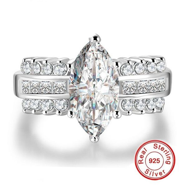 big luxury marquise cut 3 carat simulated diamond wedding ring for women have s925 logo real 925 silver rings finger, Slivery;golden
big luxury marquise cut 3 carat simulated diamond wedding ring for women have s925 logo real 925 silver rings finger, Slivery;golden