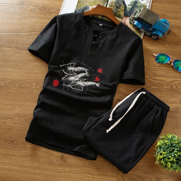 summer short sets men casual suits sportswear tracksuit o-neck male outwear sweatshirts hoodies patchwork t shirt +pants may24, Gray
summer short sets men casual suits sportswear tracksuit o-neck male outwear sweatshirts hoodies patchwork t shirt +pants may24, Gray