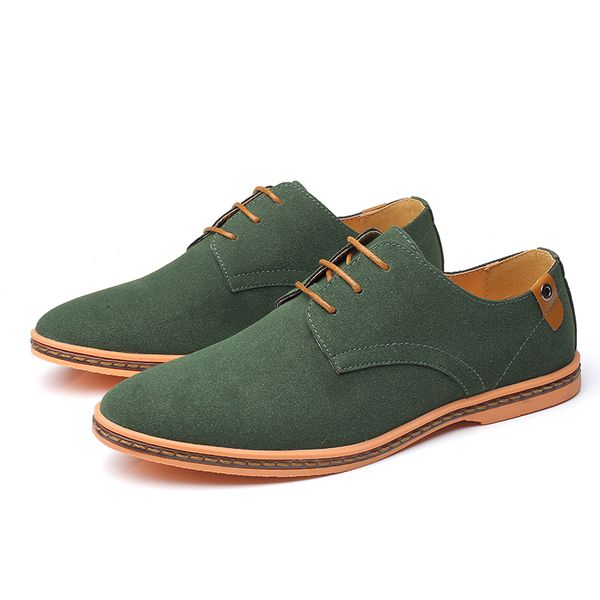 vesonal suede leather men shoes spring oxford casual classic sneakers for male comfortable footwear spring 2019 big size 38-46, Black
vesonal suede leather men shoes spring oxford casual classic sneakers for male comfortable footwear spring 2019 big size 38-46, Black