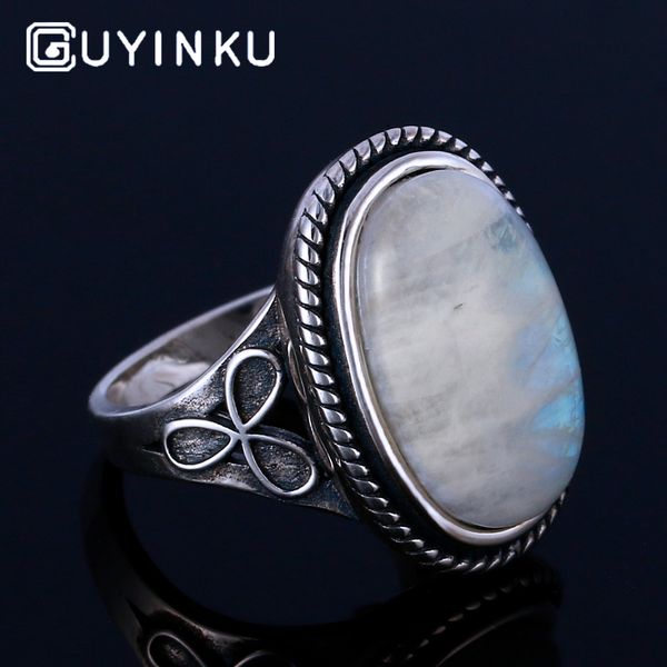 guyinku natural moonstone gemstone rings solid 925 sterling silver jewelry for women romantic vintage party gift fine jewelry, Golden;silver
guyinku natural moonstone gemstone rings solid 925 sterling silver jewelry for women romantic vintage party gift fine jewelry, Golden;silver