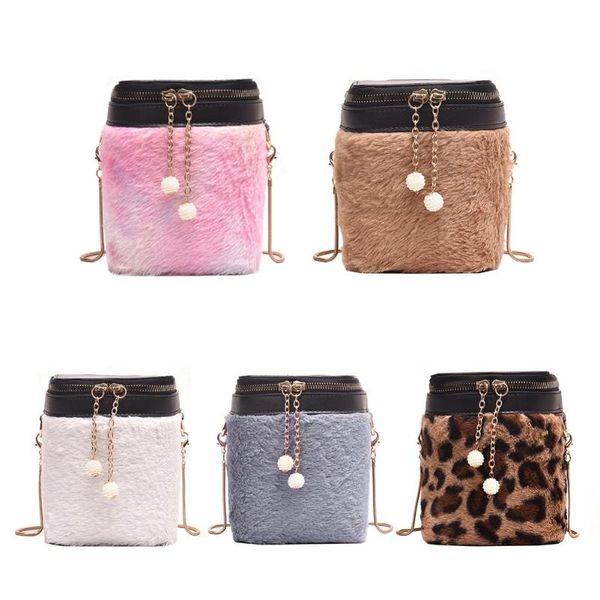women plush messenger shoulder bags chain bucket purse crossbody handbag 
women plush messenger shoulder bags chain bucket purse crossbody handbag