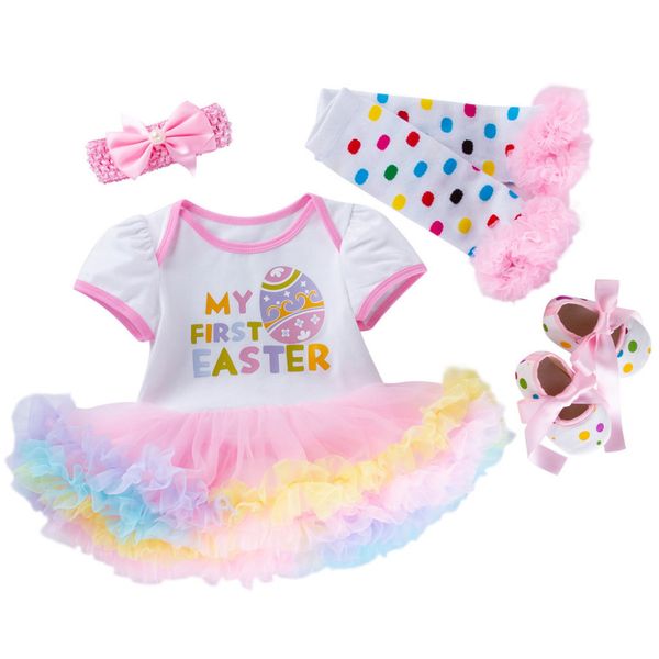 highquality 2019 children 4pcs newborn baby girls princess easter eggs letter print tutu dress outfits summer girls kid dresses outfits, Red;yellow
highquality 2019 children 4pcs newborn baby girls princess easter eggs letter print tutu dress outfits summer girls kid dresses outfits, Red;yellow