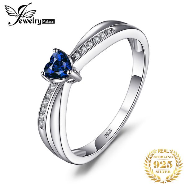 jpalace heart created blue sapphire ring 925 sterling silver rings for women promise engagement ring silver 925 gemstone jewelry ly191226, Slivery;golden
jpalace heart created blue sapphire ring 925 sterling silver rings for women promise engagement ring silver 925 gemstone jewelry ly191226, Slivery;golden