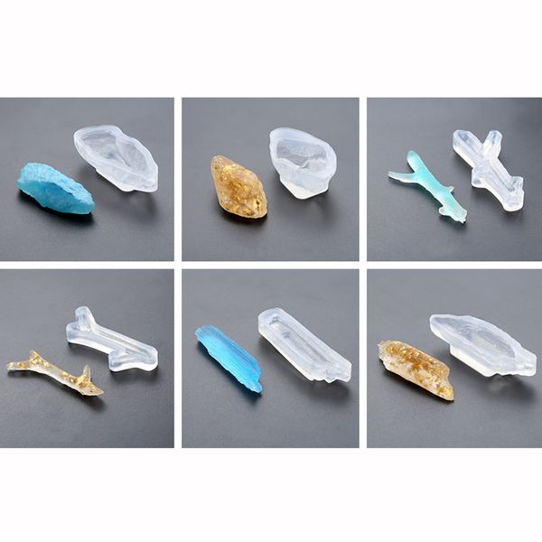 2 pieces stone & wood shaped silicone mold jewelry making mould for casting resin pendants crystal wood ornaments crafts tools
2 pieces stone & wood shaped silicone mold jewelry making mould for casting resin pendants crystal wood ornaments crafts tools