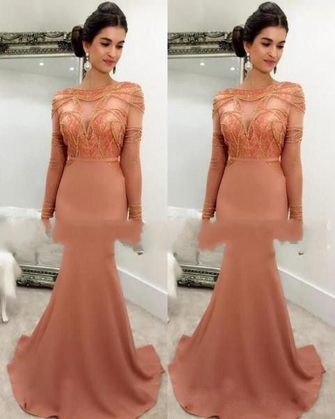 mermaid prom dresses 2019 satin lace tulle jewel neck beaded illusion long sleeves sweep train plus size custom party evening gowns, Black
mermaid prom dresses 2019 satin lace tulle jewel neck beaded illusion long sleeves sweep train plus size custom party evening gowns, Black