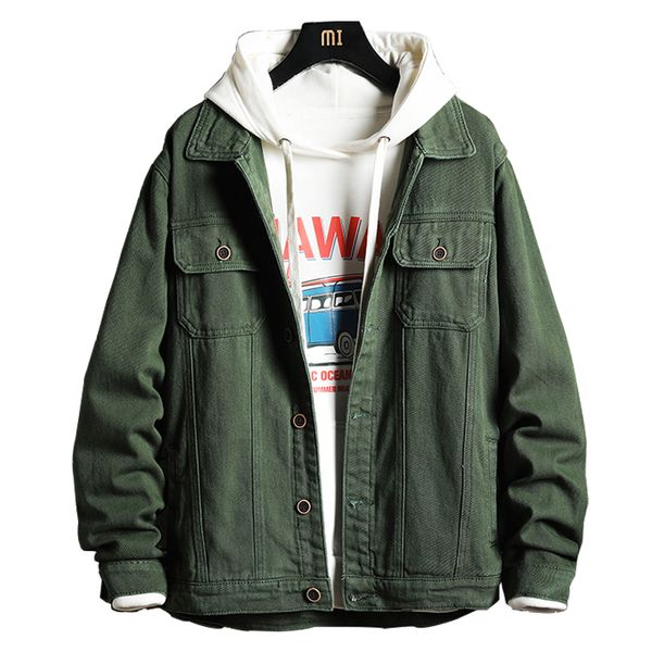 2020 spring causal denim jacket men fashion cowboy jackets men coat streetwear brand clothing 11 colors male plus size, Black;brown
2020 spring causal denim jacket men fashion cowboy jackets men coat streetwear brand clothing 11 colors male plus size, Black;brown