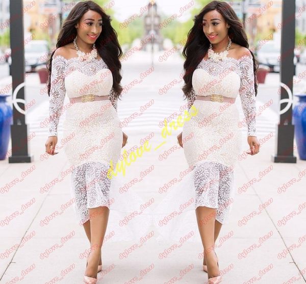 2021 arabic white long sleeve plus size african black girl mermaid prom dresses homecoming cocktail dress lace evening gowns short
2021 arabic white long sleeve plus size african black girl mermaid prom dresses homecoming cocktail dress lace evening gowns short