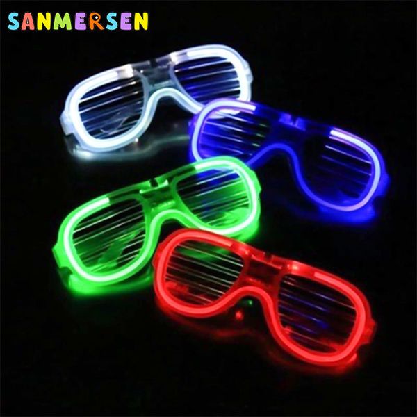партия затвора рольставни очки игрушка неон led light up очки rave хеллоуин костюм партии dj очки день рождения декор сторона принадлежности
партия затвора рольставни очки игрушка неон led light up очки rave хеллоуин костюм партии dj очки день рождения декор сторона принадлежности