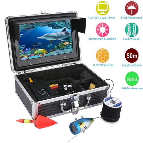 gamwater 9 inch color monitor hd 1000tvl underwater fishing video camera kit ir ledsvideo fish finder 20m/30m/50m
gamwater 9 inch color monitor hd 1000tvl underwater fishing video camera kit ir ledsvideo fish finder 20m/30m/50m