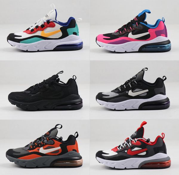 2019 react270 kids net gauze breathable sports running shoes boys girls children mesh outdoor fashion new react designer sneakers 28-35, Black
2019 react270 kids net gauze breathable sports running shoes boys girls children mesh outdoor fashion new react designer sneakers 28-35, Black