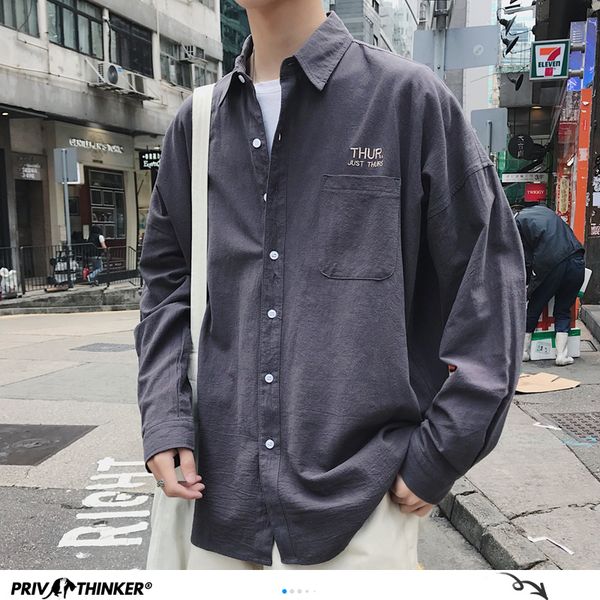men solid shirt long sleeve man korean fashions monday embroidery shirt male streetwear spring women shirts, White;black
men solid shirt long sleeve man korean fashions monday embroidery shirt male streetwear spring women shirts, White;black