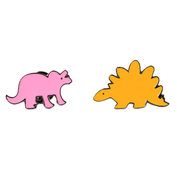 2 pcs cartoon dinosaur brooch diy button pins denim backpack pin badge animal jewelry gift for boys kids, yellow & pink, Gray
2 pcs cartoon dinosaur brooch diy button pins denim backpack pin badge animal jewelry gift for boys kids, yellow & pink, Gray