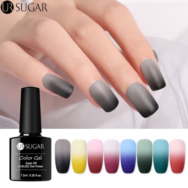 ur sugar 7.5ml matte thermal gel polish matte effect temperature color changing soak off uv gel varnish manicure nail art, Red;pink
ur sugar 7.5ml matte thermal gel polish matte effect temperature color changing soak off uv gel varnish manicure nail art, Red;pink