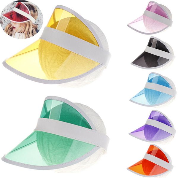 little girls kids summer sun hat visor party casual hats clear plastic pvc kid sunscreen cap accesorries, Yellow
little girls kids summer sun hat visor party casual hats clear plastic pvc kid sunscreen cap accesorries, Yellow