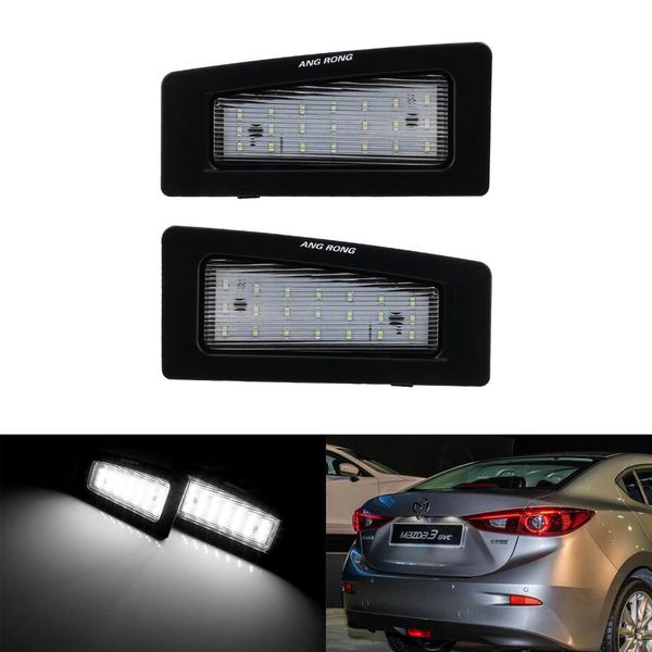 номер лицензии 2pcs led тарелка свет лампы для 3 axela bm / bn 2013-2018 cx-3
номер лицензии 2pcs led тарелка свет лампы для 3 axela bm / bn 2013-2018 cx-3