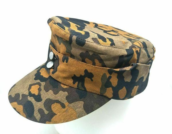 ww2 wwii german army em fall oak camo cap military field hat classical repro world military store, Black;white
ww2 wwii german army em fall oak camo cap military field hat classical repro world military store, Black;white