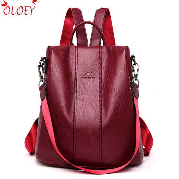 2019 women leather anti-theft backpacks vintage female shoulder bag sac a dos school bags for girls bagpack ladies
2019 women leather anti-theft backpacks vintage female shoulder bag sac a dos school bags for girls bagpack ladies