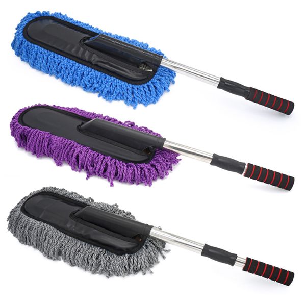 car auto soft microfiber washing brush for car wash tools dust cleaning with long handle retractable stainless steel washer
car auto soft microfiber washing brush for car wash tools dust cleaning with long handle retractable stainless steel washer