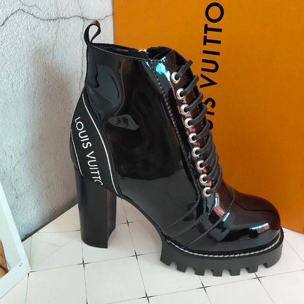 high grade 2019 classic autumn and winter bootieslv boots women net red super fire korean soft fashionable high heels custom locomotive boot, Black
high grade 2019 classic autumn and winter bootieslv boots women net red super fire korean soft fashionable high heels custom locomotive boot, Black