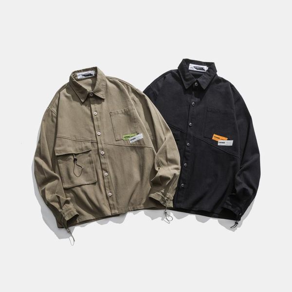wu navigation japanese-style workwear coat men's autumn new style retro trend casual loose-fit multi-pockets men american-style, Black;brown
wu navigation japanese-style workwear coat men's autumn new style retro trend casual loose-fit multi-pockets men american-style, Black;brown