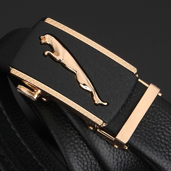 men's leather automatic buckle leather layer cowhide men's business belt leopard belt, Black;brown
men's leather automatic buckle leather layer cowhide men's business belt leopard belt, Black;brown
