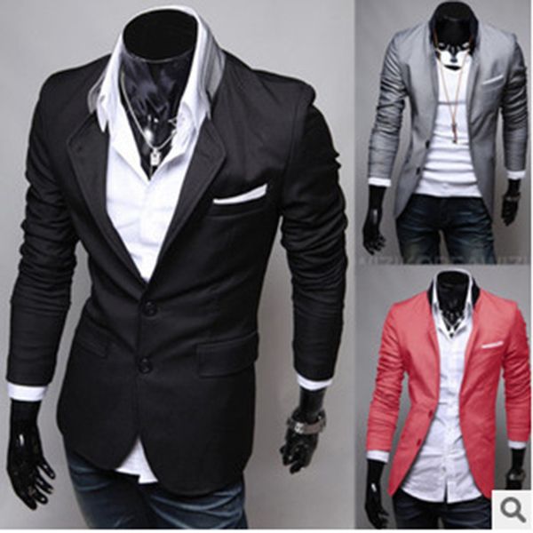 swagwhat new classic mens brand blazer jacket long sleeve slim fit business suit jackets male casual two button solid suit coat, White;black
swagwhat new classic mens brand blazer jacket long sleeve slim fit business suit jackets male casual two button solid suit coat, White;black