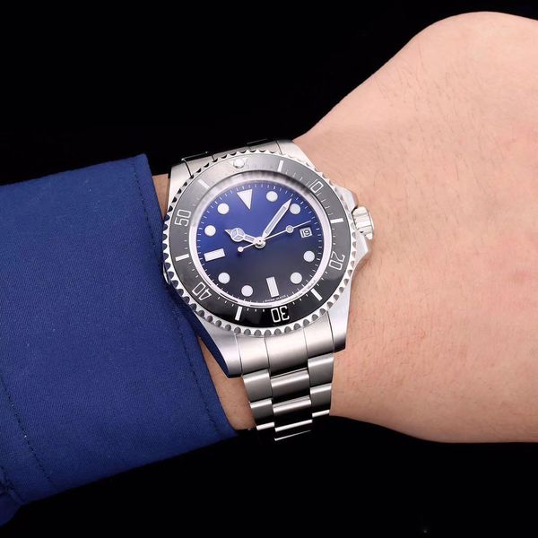 Classic brand DEEP series 116660 44MM dial ceramic bezel original strap 2836 high-quality automatic movement sports watch sea dweller watch
Classic brand DEEP series 116660 44MM dial ceramic bezel original strap 2836 high-quality automatic movement sports watch sea dweller watch
