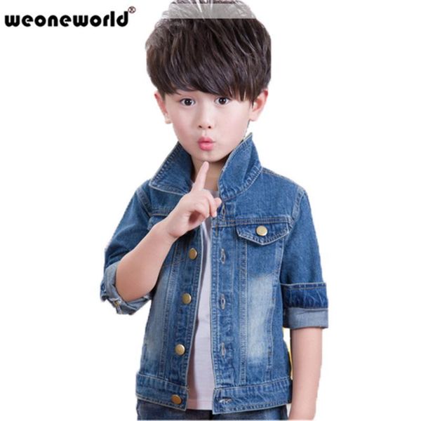 weoneworld 2018 new spring and autumn children outerwear casual kids clothes baby boys denim jackets for age 2-16 years old, Blue;gray
weoneworld 2018 new spring and autumn children outerwear casual kids clothes baby boys denim jackets for age 2-16 years old, Blue;gray