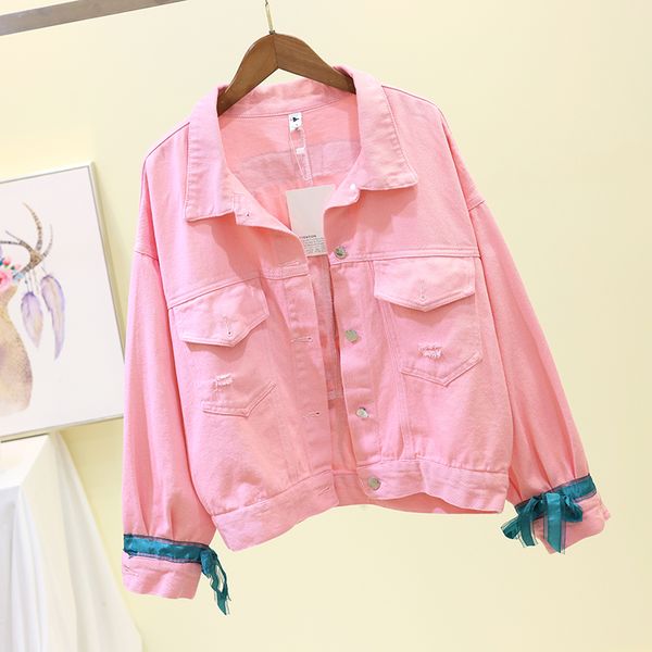 2019 лето новый корейский стиль джинсы куртка женщин harajuku вышивки сыпучие вскользь пальто с длинным рукавом джинсовые куртки женские джи, Black;brown
2019 лето новый корейский стиль джинсы куртка женщин harajuku вышивки сыпучие вскользь пальто с длинным рукавом джинсовые куртки женские джи, Black;brown