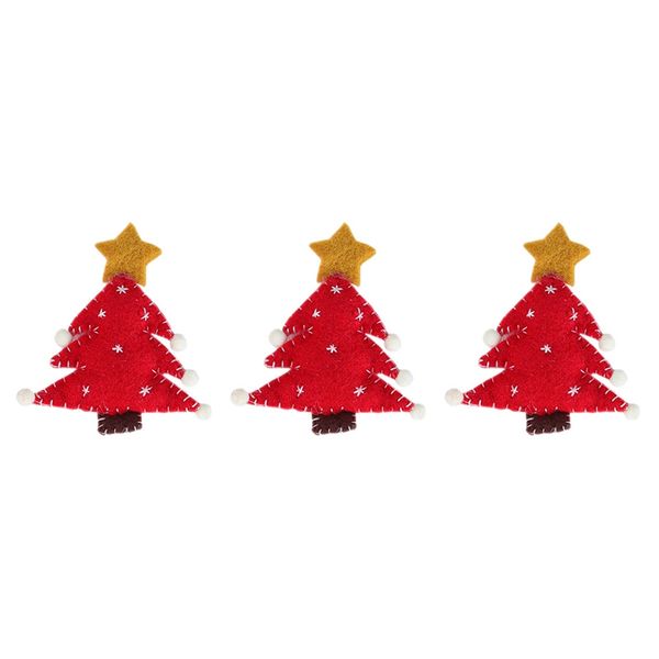 3 pcs small christmas decorations wool felt christmas tree pentagram shape pendants ornaments xmas diy gifts
3 pcs small christmas decorations wool felt christmas tree pentagram shape pendants ornaments xmas diy gifts
