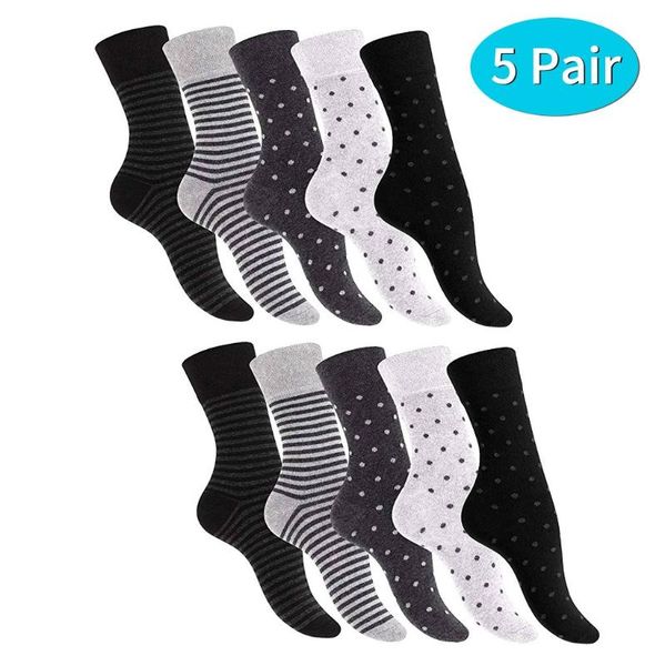 socks women funny warm medium long cotton polka dot striped sock 5 pairs casual socks new calcetines d5, Black;white
socks women funny warm medium long cotton polka dot striped sock 5 pairs casual socks new calcetines d5, Black;white