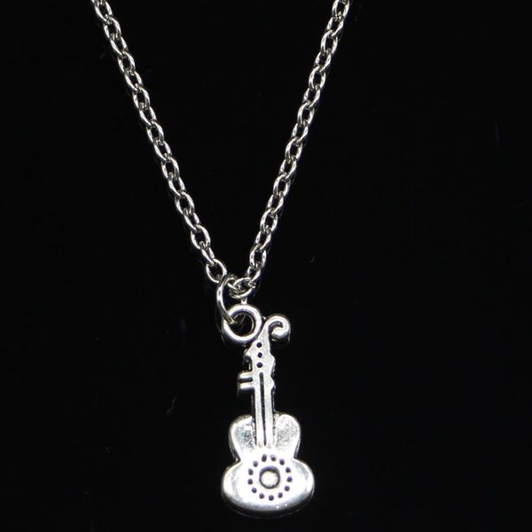 20pcs new fashion necklace 21x9mm acoustic guitar silver pendants short long women men colar gift jewelry choker
20pcs new fashion necklace 21x9mm acoustic guitar silver pendants short long women men colar gift jewelry choker