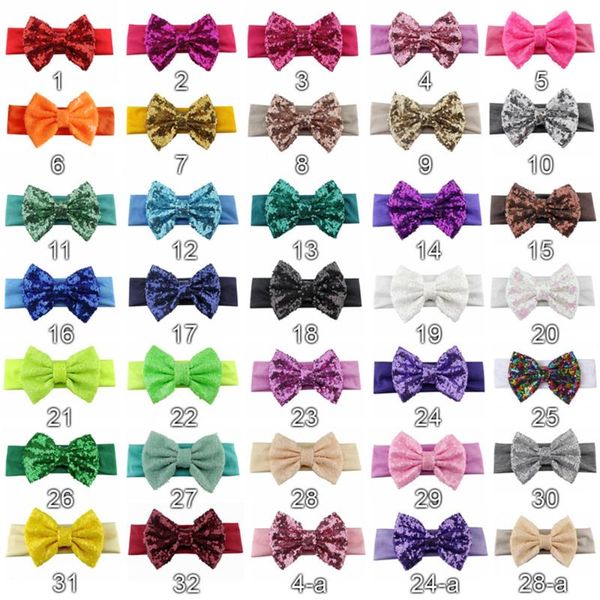 10 pcs/lot 5'' sequin bow headband for girls solid elastic hair band large gold glitter hair bow accessories, Slivery;white
10 pcs/lot 5'' sequin bow headband for girls solid elastic hair band large gold glitter hair bow accessories, Slivery;white