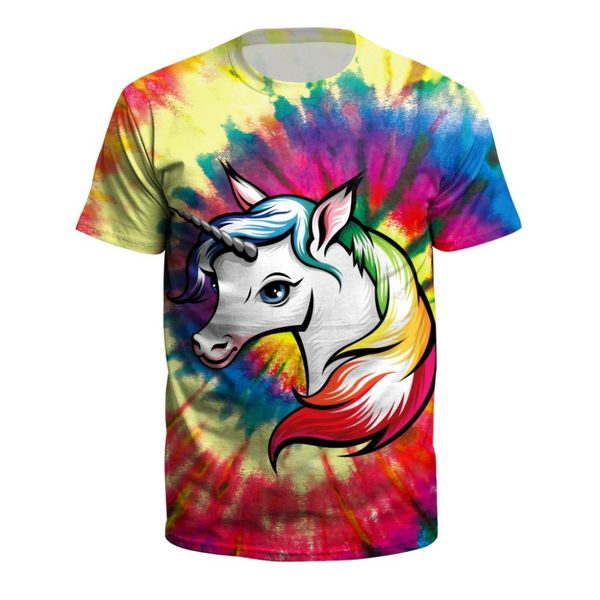 new color unicorn digital printing t-shirt european and american fashion short sleeves 079
new color unicorn digital printing t-shirt european and american fashion short sleeves 079