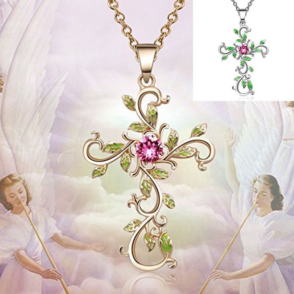 1pc god we trust cross pendant necklace jewelry for women gifts ( silver / rose gold / gold
1pc god we trust cross pendant necklace jewelry for women gifts ( silver / rose gold / gold