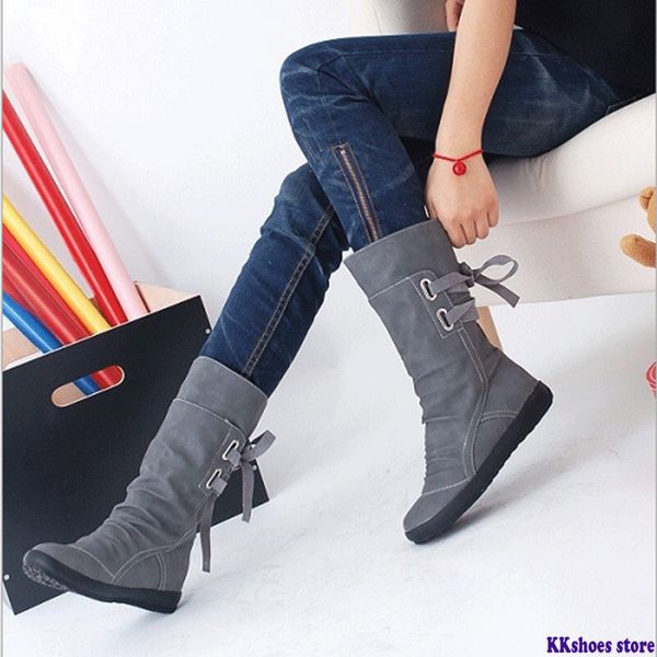 2020 новые сапоги до середины икры женская мода сапоги на платформе скольжения на шнуровке твердые плоские каблуки дамы повседневная теплая, Black 
2020 новые сапоги до середины икры женская мода сапоги на платформе скольжения на шнуровке твердые плоские каблуки дамы повседневная теплая, Black