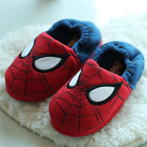 cotton warm shoes boy and girl spidernan cartoon non-slip kids home shoes kids slipper winter, Black;grey
cotton warm shoes boy and girl spidernan cartoon non-slip kids home shoes kids slipper winter, Black;grey