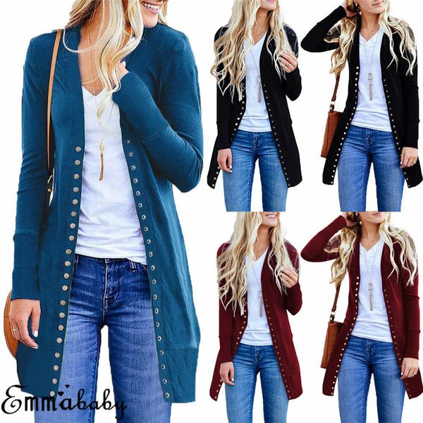 women's long sleeve casual knitted sweater jumper cardigan knitwear outwear sweater jumper cardigan knitwear outwear, Black;brown
women's long sleeve casual knitted sweater jumper cardigan knitwear outwear sweater jumper cardigan knitwear outwear, Black;brown