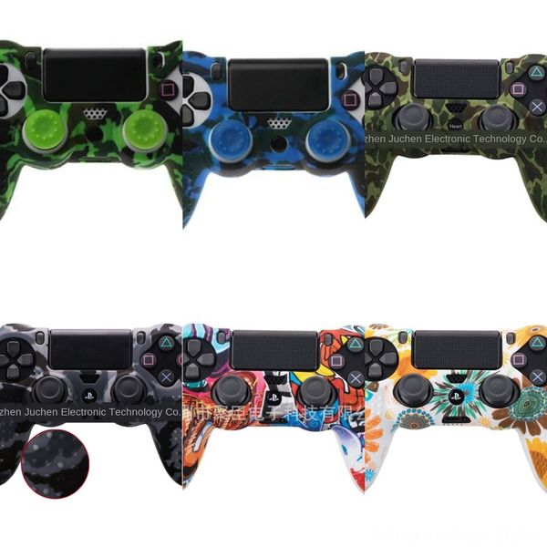 dkbyz soft silicone accessories ps4 grip cover case with lanyard game skin point handle cover for sony non-slip game controller
dkbyz soft silicone accessories ps4 grip cover case with lanyard game skin point handle cover for sony non-slip game controller