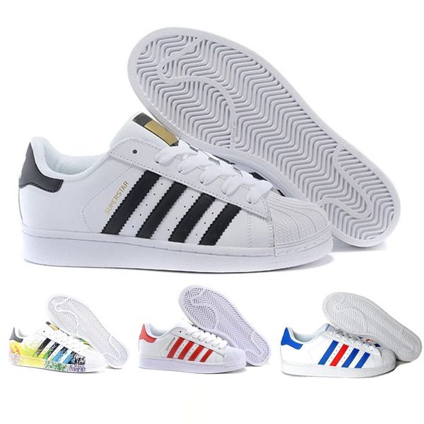 2019 superstar white black pink original gold superstars 80s pride sneakers super star women men sport skateboarding casual shoes eu sz36-45
2019 superstar white black pink original gold superstars 80s pride sneakers super star women men sport skateboarding casual shoes eu sz36-45