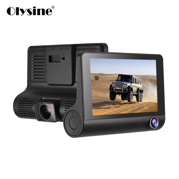 olysine 3 cameras lens car dvr 4 inch dash cam hd video recorder with rear view camera auto registrator dashcam dvrs
olysine 3 cameras lens car dvr 4 inch dash cam hd video recorder with rear view camera auto registrator dashcam dvrs