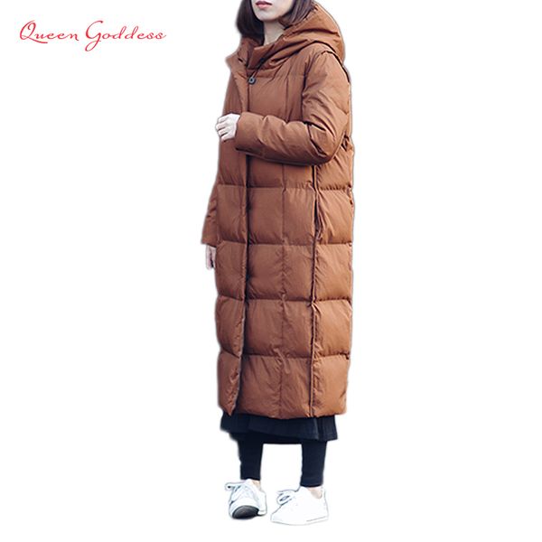 fashion autumn and winter thicken and loose style female plus size 90% white duck down jacket cocoon parkas retro matte fabric, Black
fashion autumn and winter thicken and loose style female plus size 90% white duck down jacket cocoon parkas retro matte fabric, Black