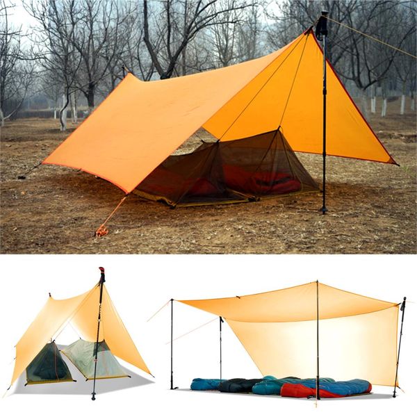 450g 20d two-side silicone coated nylon tarp ultralight sun shelter beach tent pergola awning canopy rainfly camping sunshelter
450g 20d two-side silicone coated nylon tarp ultralight sun shelter beach tent pergola awning canopy rainfly camping sunshelter